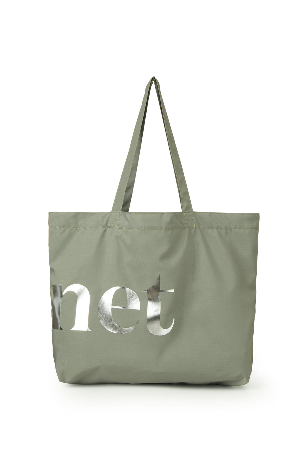 Deinet - Point Logo Shoulder Big Bag (Khaki) product image 3 | TRAB K-Fashion Australia