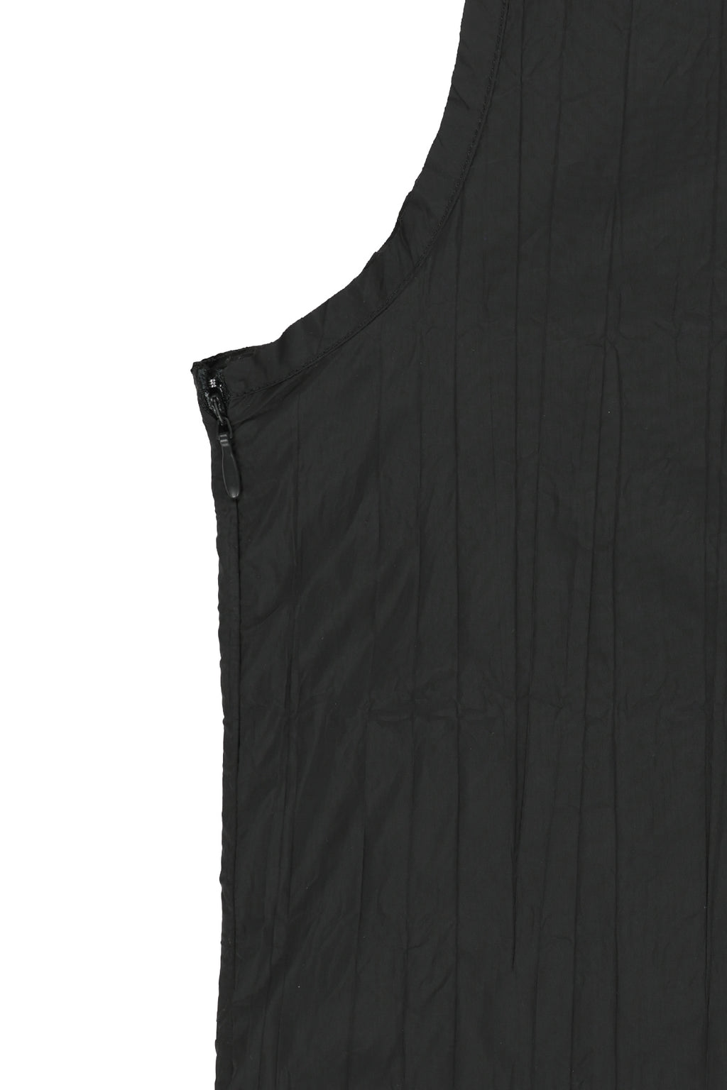 Matin Kim - Raw Edge Patch Pocket Sleeveless Dress (Black) product image 5 | TRAB K-Fashion Australia