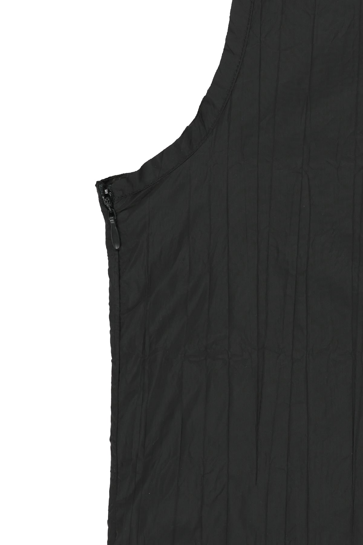 Matin Kim - Raw Edge Patch Pocket Sleeveless Dress (Black) product image 5 | TRAB K-Fashion Australia