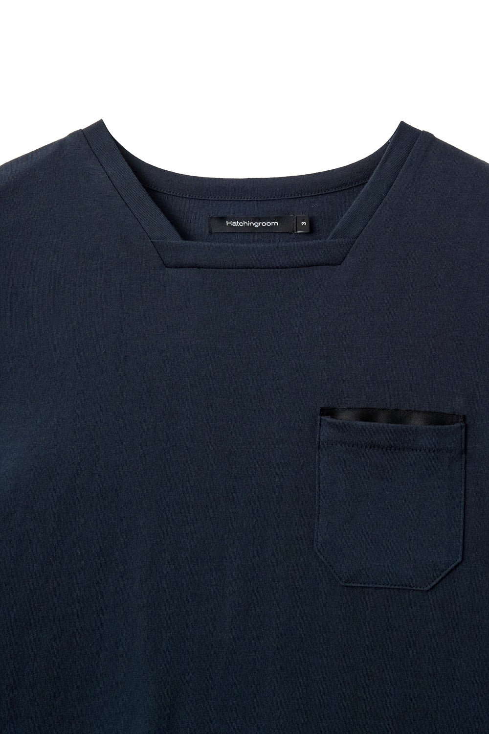 Hatchingroom - Square Neck Tee (Dark Navy) product image 3 | TRAB K-Fashion Australia
