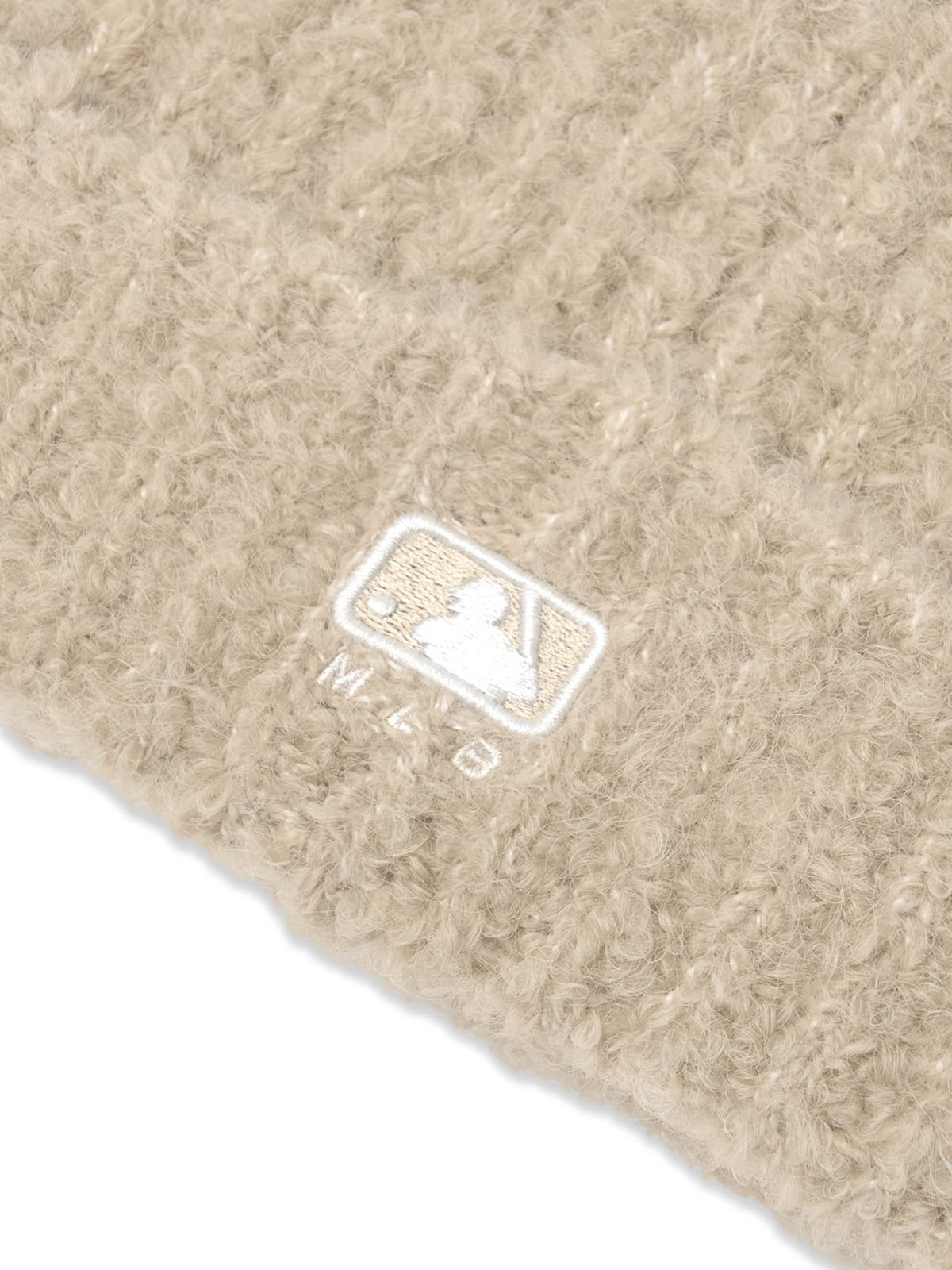 MLB Korea - MLB Plush Meow Beanie LA Dodgers (Beige) product image 6 | TRAB K-Fashion Australia