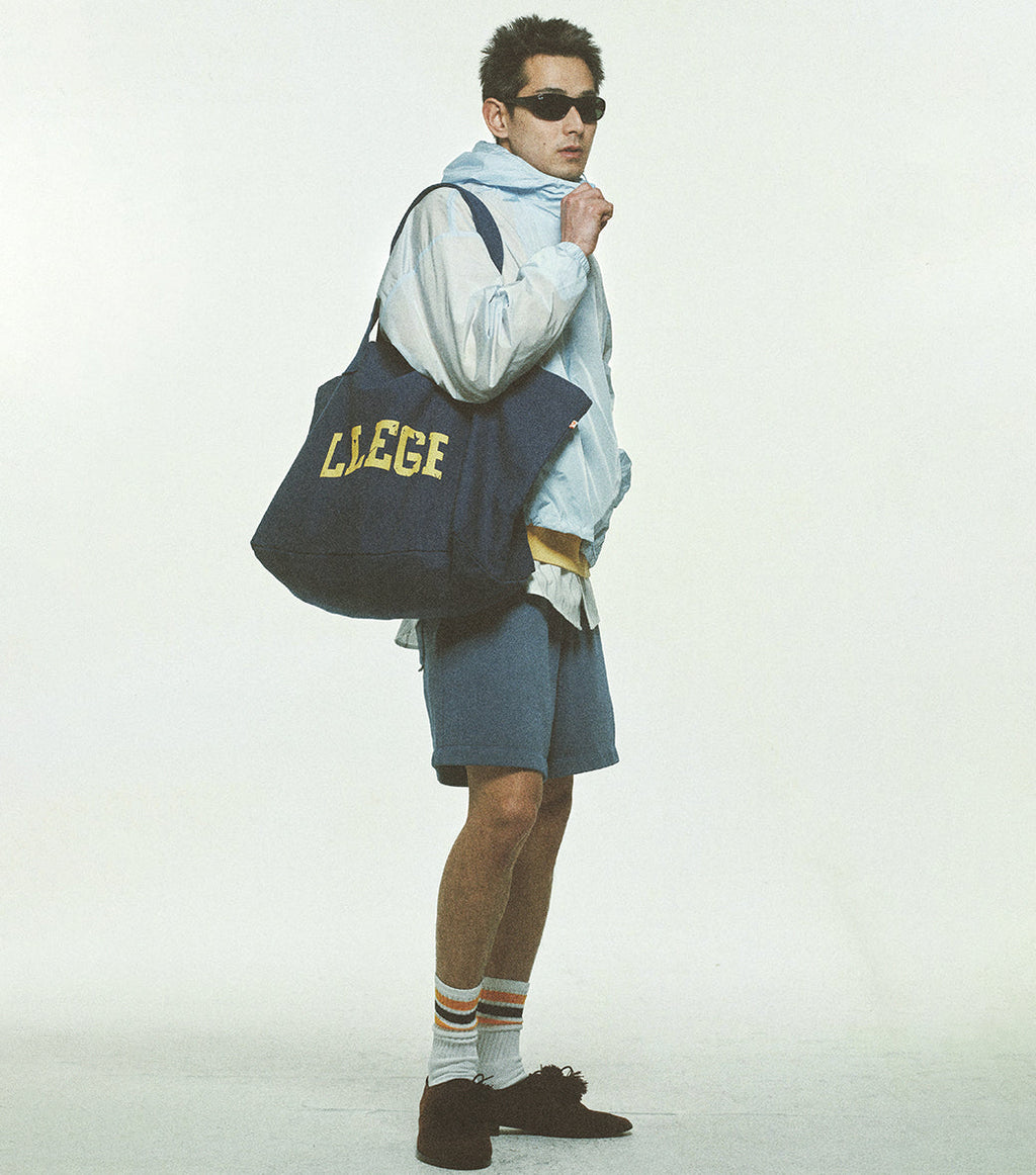 Llege - Jubangwol Nylon Hoodie Jumper (Sky Blue) product image 6 | TRAB K-Fashion Australia