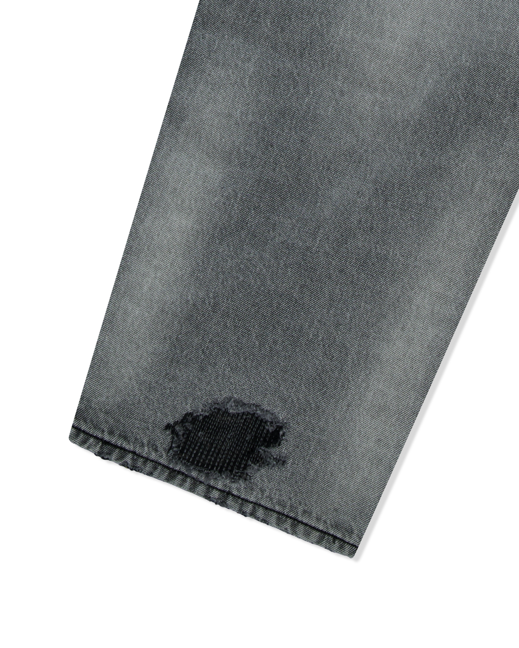 yeseyesee - Distressed 5 Pockets Denim Pants (Bleached Black) product image 5 | TRAB K-Fashion Australia