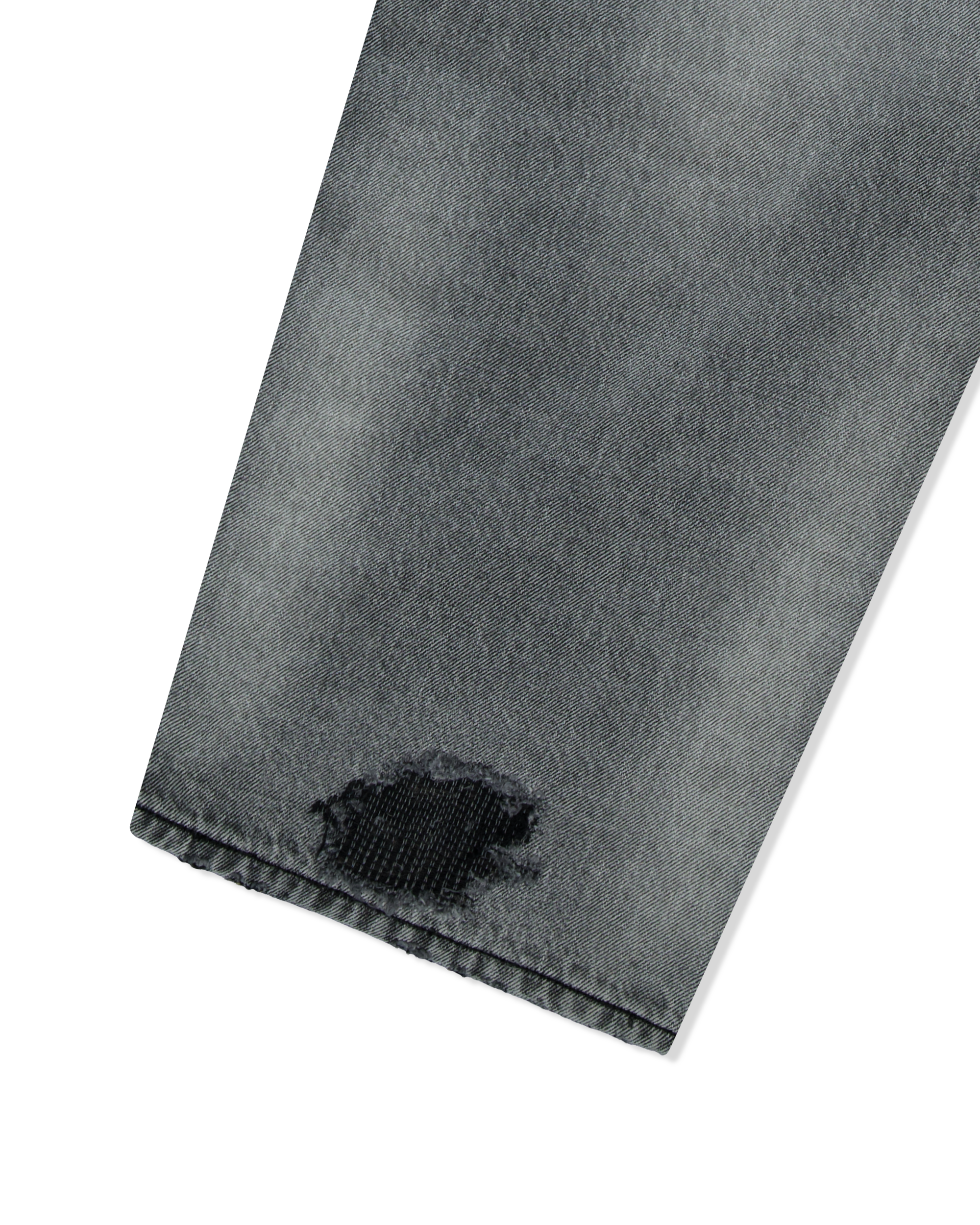 yeseyesee - Distressed 5 Pockets Denim Pants (Bleached Black) product image 5 | TRAB K-Fashion Australia