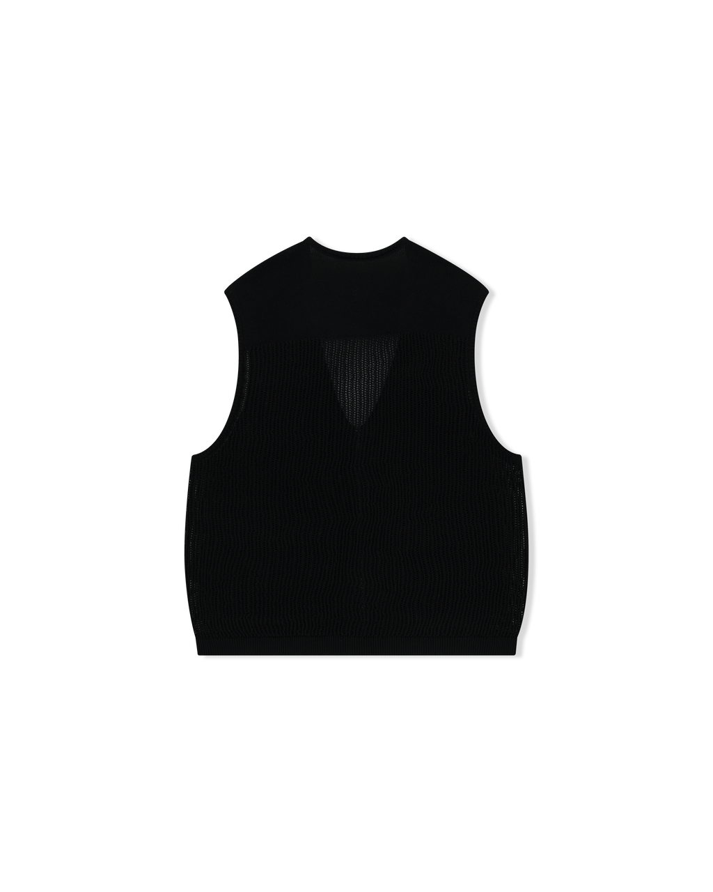 yeseyesee - Knitted Utility Vest (Black) product image 2 | TRAB K-Fashion Australia