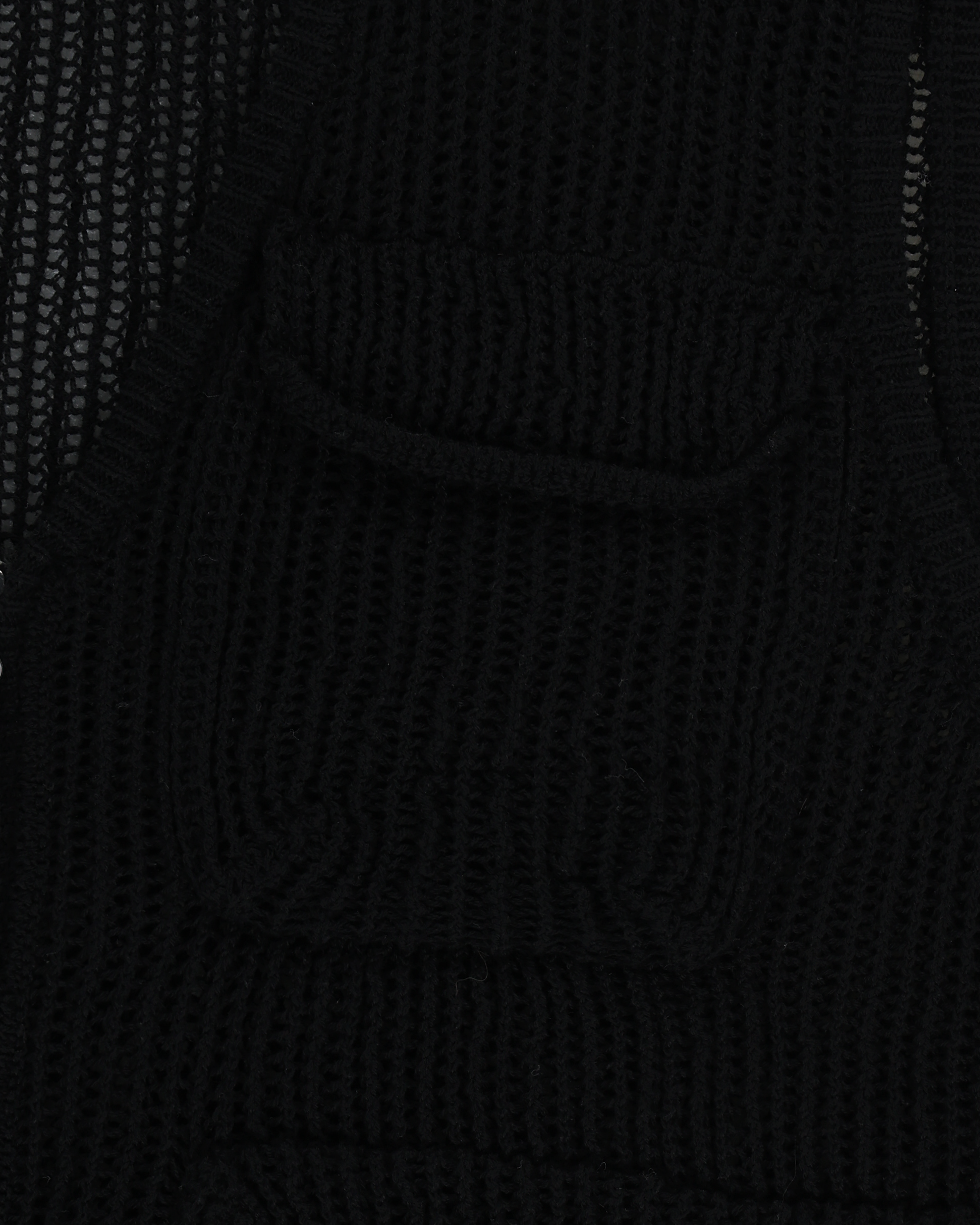 yeseyesee - Knitted Utility Vest (Black) product image 4 | TRAB K-Fashion Australia