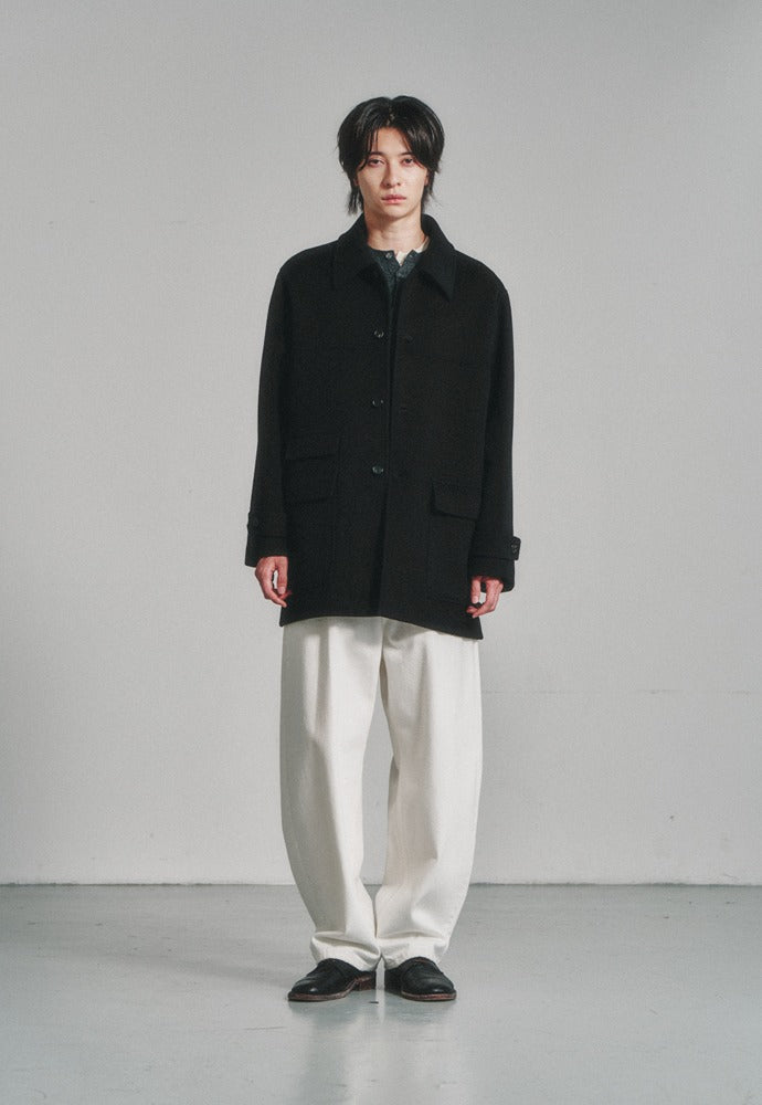 Art if acts - Handmade Car Coat (Black) product image 1 | TRAB K-Fashion Australia