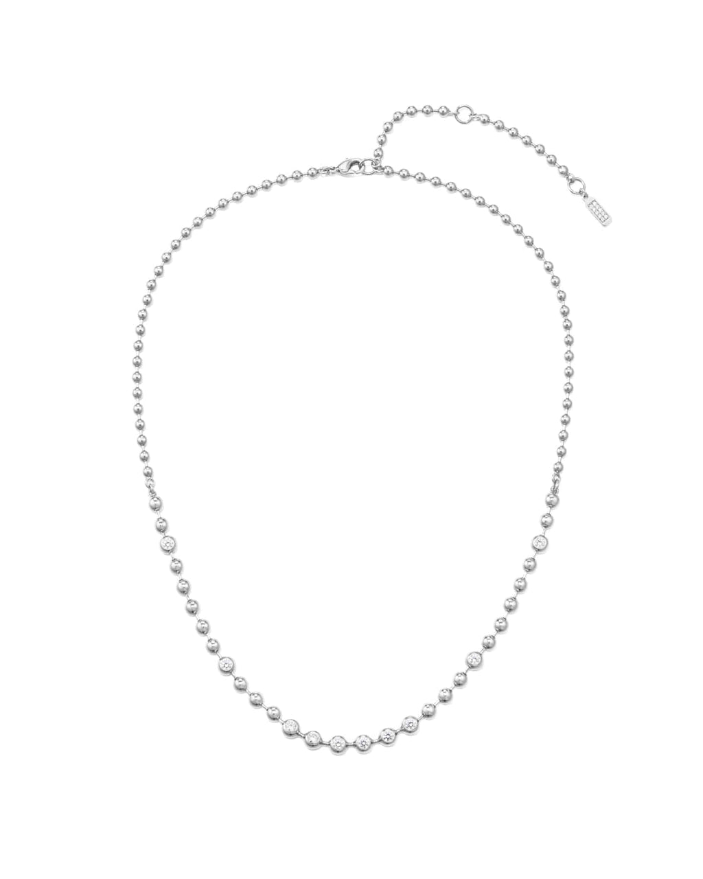 Numbering - Stone Ball Chain Necklace #3703 product image 7 | TRAB K-Fashion Australia