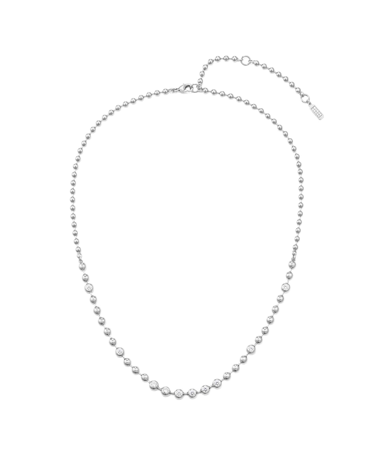 Numbering - Stone Ball Chain Necklace #3703 product image 7 | TRAB K-Fashion Australia
