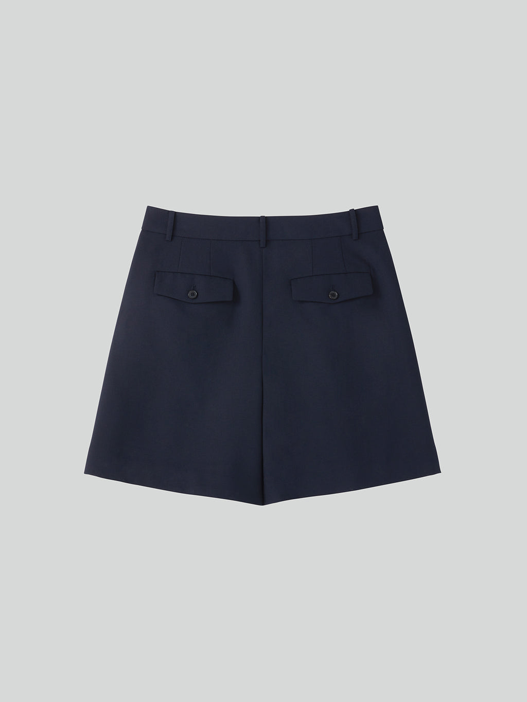 Recto - Double Pleated Shorts (Dark Navy) product image 5 | TRAB K-Fashion Australia