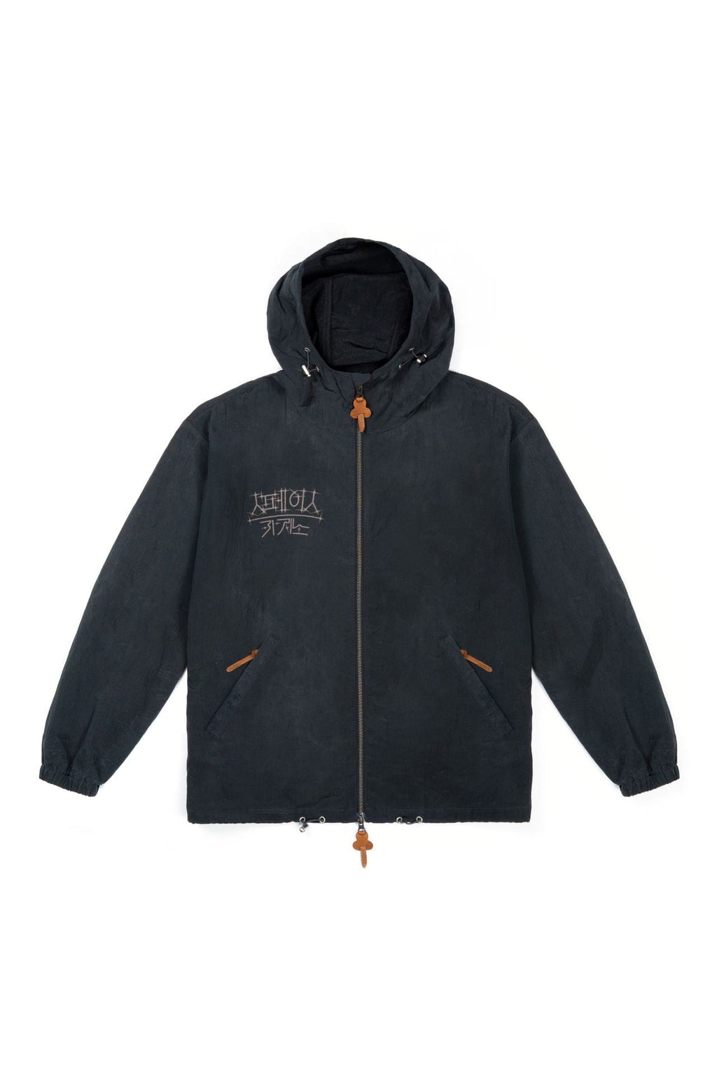 Ioedle - Zero Gravity Casino Windbreaker (Black) product image 2 | TRAB K-Fashion Australia