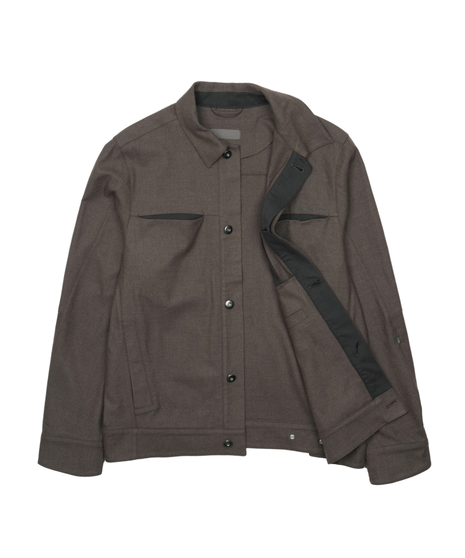 San San Gear - Trucker Jacket (Brown) product image 6 | TRAB K-Fashion Australia