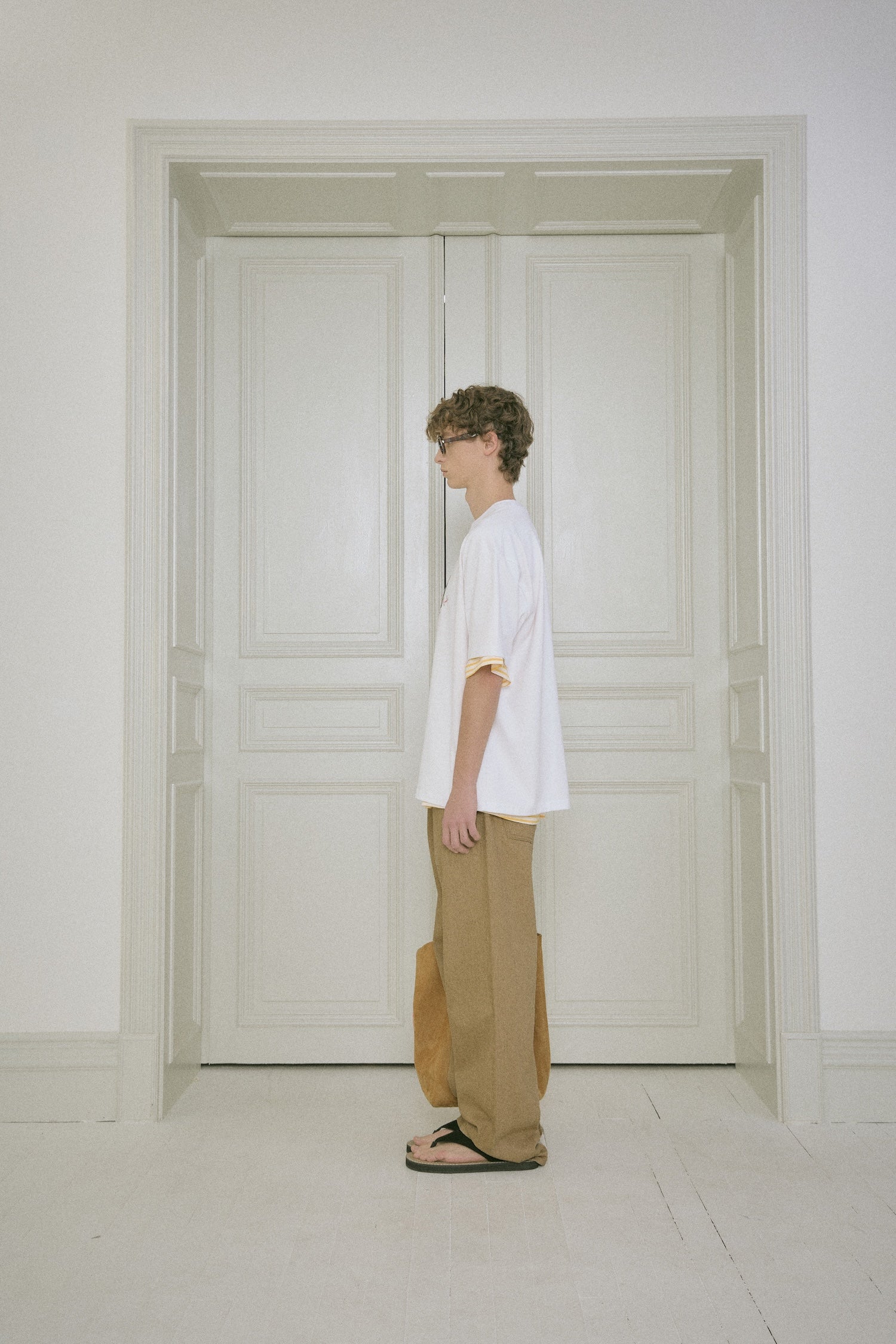 STU - Camera Printing T-Shirt (White) product image 3 | TRAB K-Fashion Australia