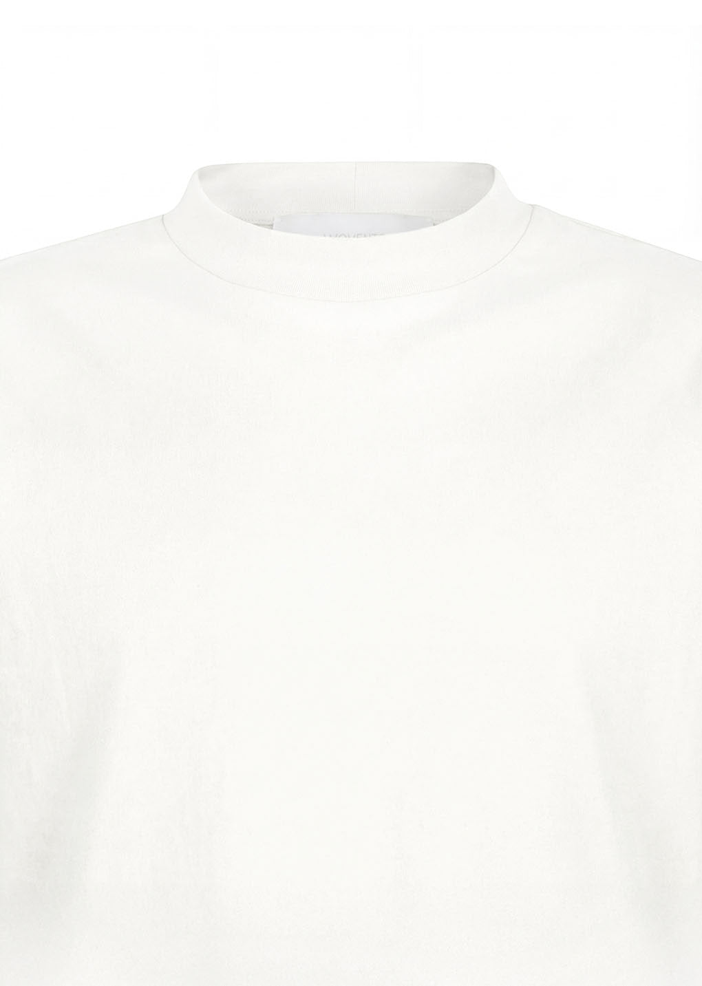 Amomento - Mock Neck T-shirt (White) product image 7 | TRAB K-Fashion Australia