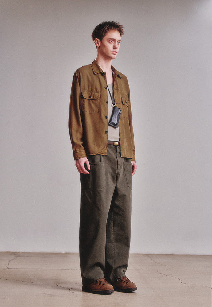 Art if acts - Tencel US Army Shirt (Olive) product image 3 | TRAB K-Fashion Australia