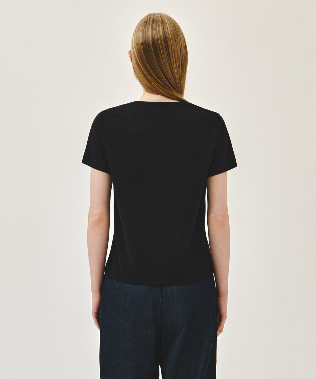 Marithe & Francois Girbaud - Small Classic Logo Tee (Black) product image 3 | TRAB K-Fashion Australia