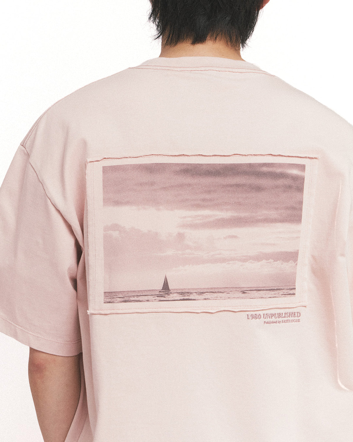 Eastlogue - Frame Cutting T-shirt (Rose) product image 3 | TRAB K-Fashion Australia