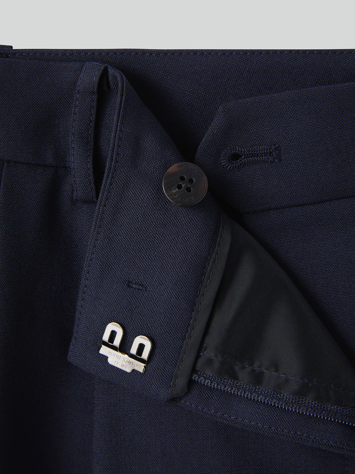 Recto - Double Pleated Shorts (Dark Navy) product image 7 | TRAB K-Fashion Australia