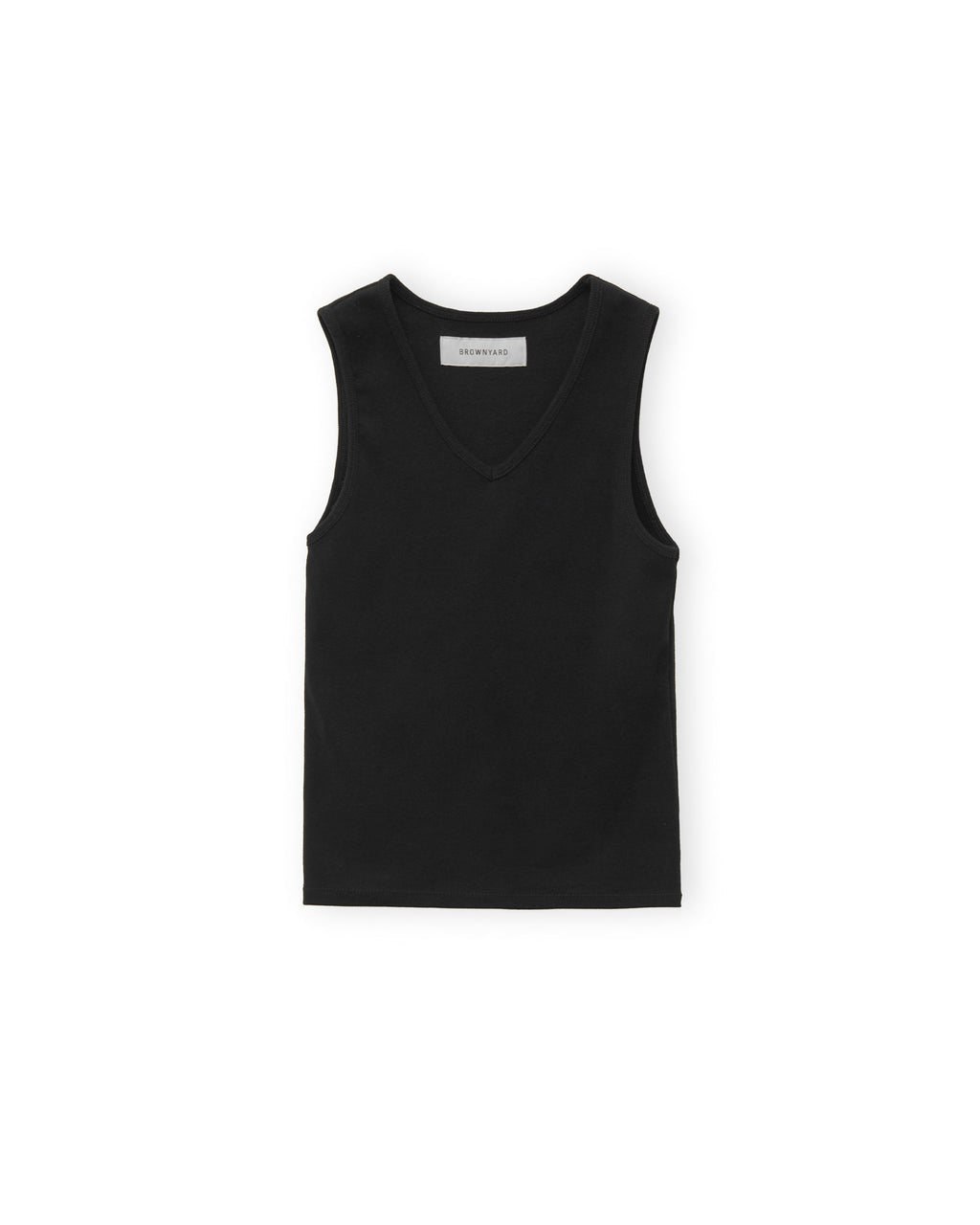 Brownyard - V Neck Top Sleeveless (Black) product image 3 | TRAB K-Fashion Australia