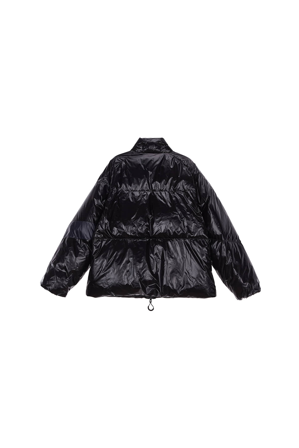 Matin Kim - Color Point Puffer Down Jumper (Black) product image 2 | TRAB K-Fashion Australia