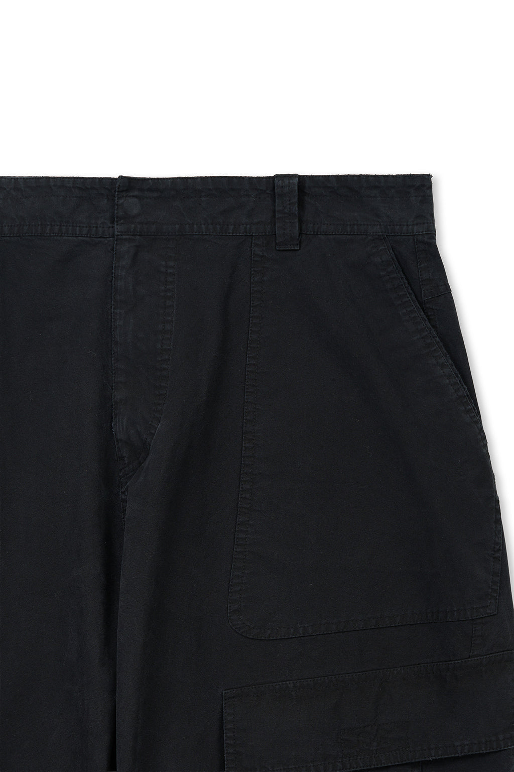 Matin Kim - Multi Pocket Utility Wide Pants (Black) product image 3 | TRAB K-Fashion Australia