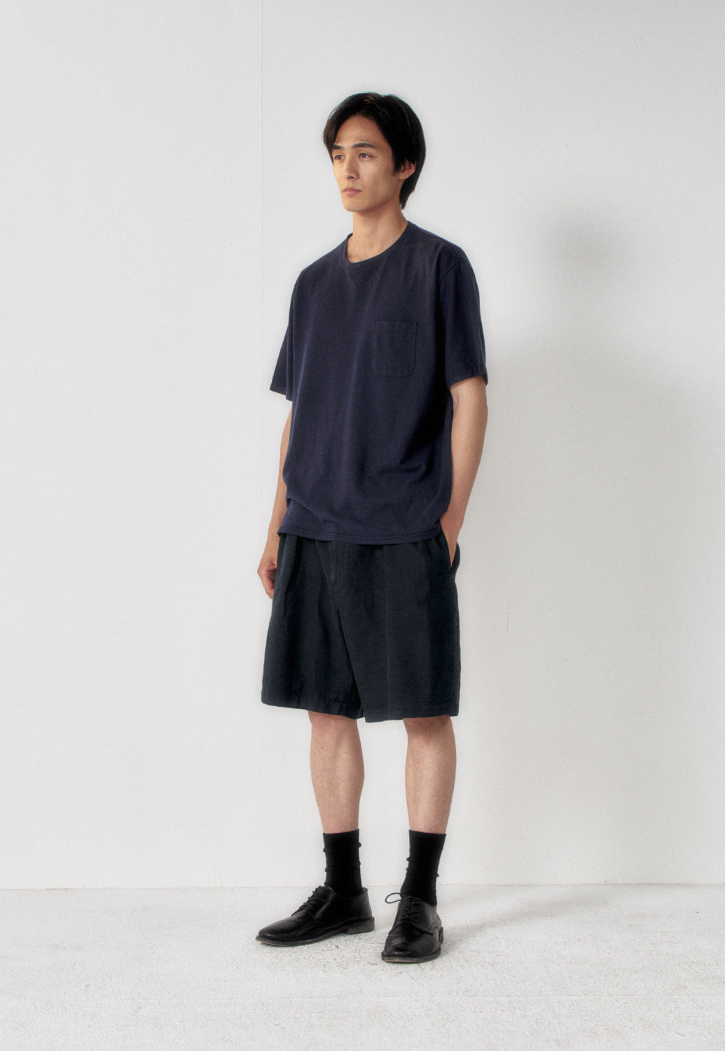 Art if acts - Linen Pocket Tee (Navy) product image 4 | TRAB K-Fashion Australia