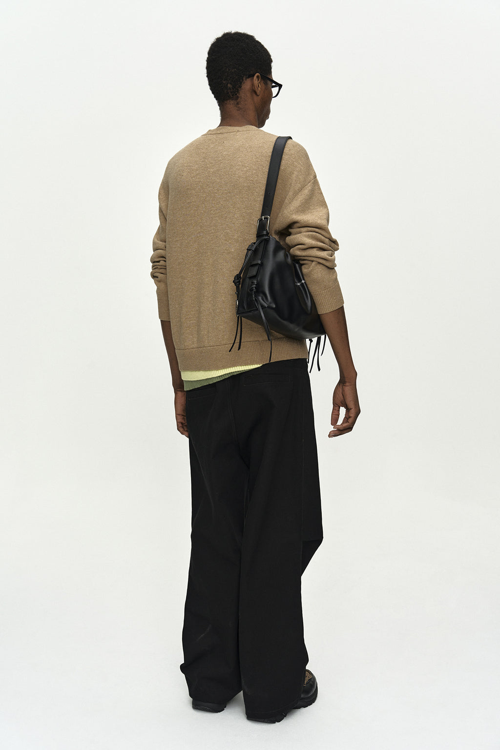 Andersson Bell - Layered Cardigan (Camel) product image 2 | TRAB K-Fashion Australia