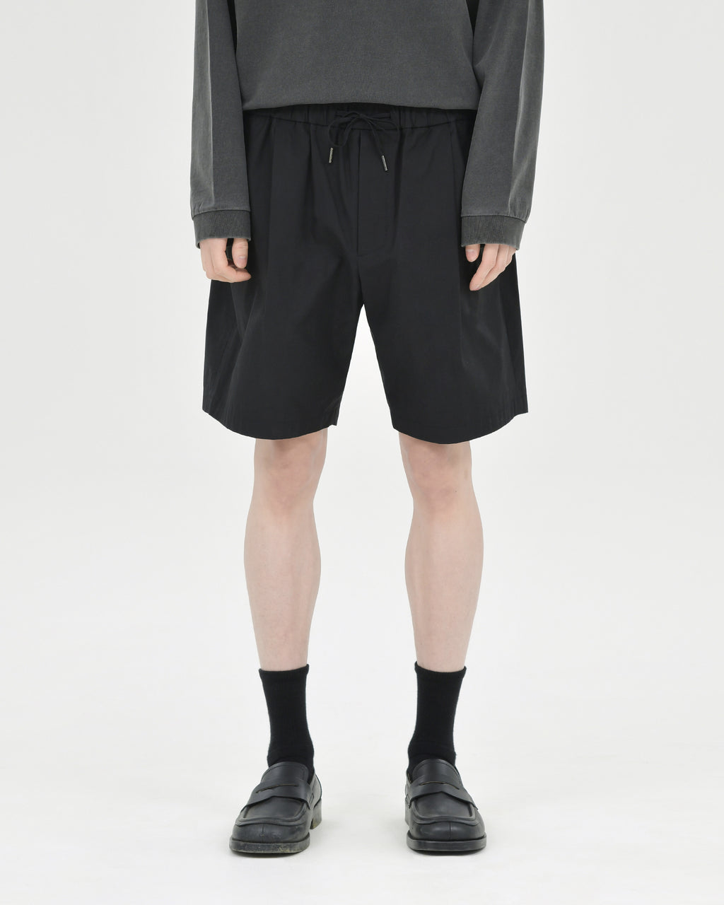 Brownyard - Easy Shorts (Black) product image 1 | TRAB K-Fashion Australia