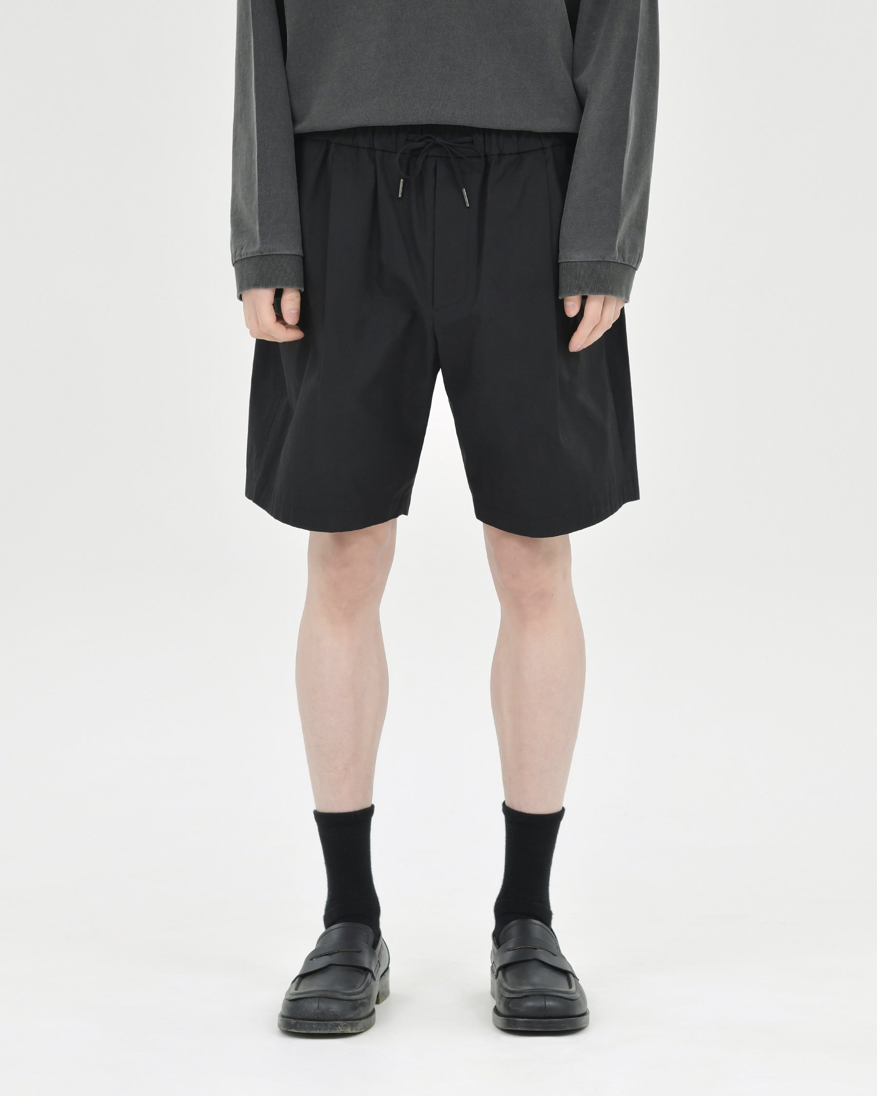 Brownyard - Easy Shorts (Black) product image 1 | TRAB K-Fashion Australia