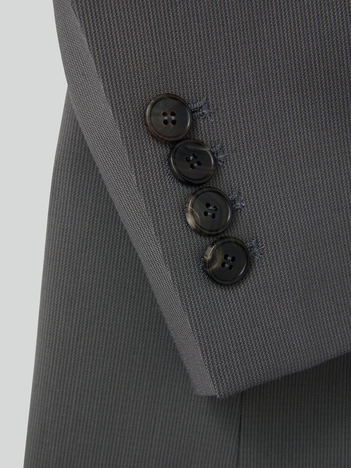 Recto - Tailored Suit Jacket (Midnight Grey) product image 13 | TRAB K-Fashion Australia