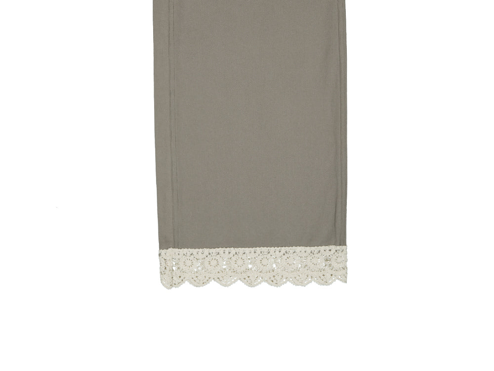 Coyseio - Knit Lace Pants (Ash Brown) product image 15 | TRAB K-Fashion Australia