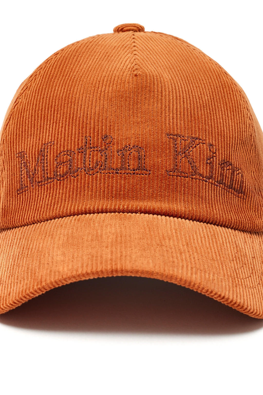 Matin Kim - Matin Corduroy Ball Cap (Orange) product image 4 | TRAB K-Fashion Australia