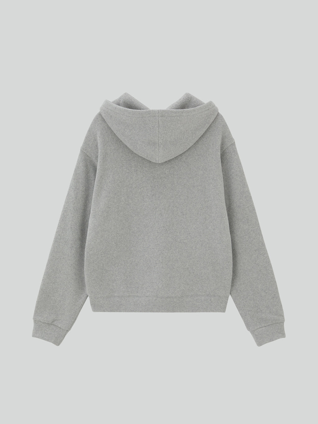 Recto - Rc Embroidered Hoodie (Melange Grey) product image 2 | TRAB K-Fashion Australia