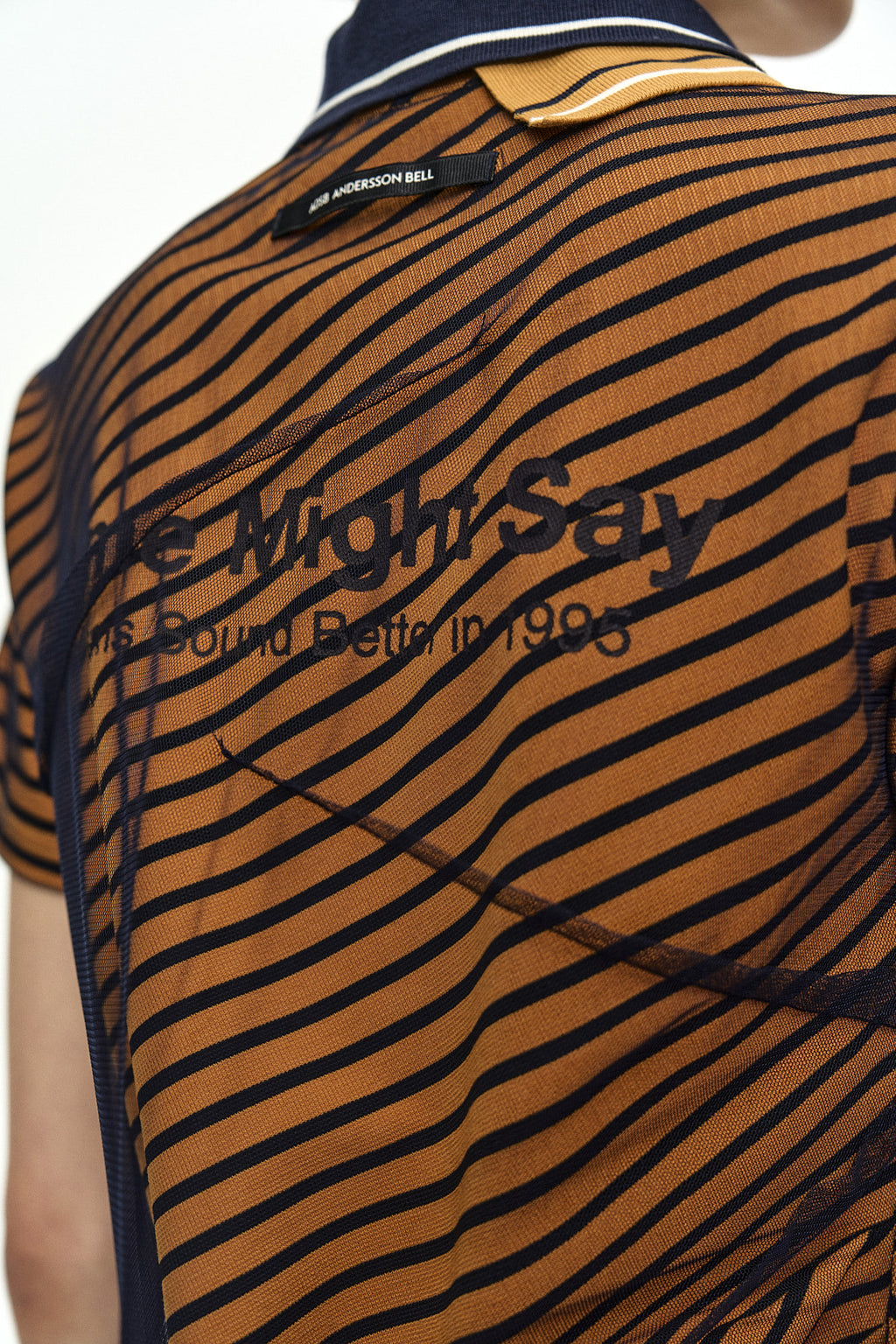 Andersson Bell - Twisted Pk Polo Top (Yellow) product image 5 | TRAB K-Fashion Australia