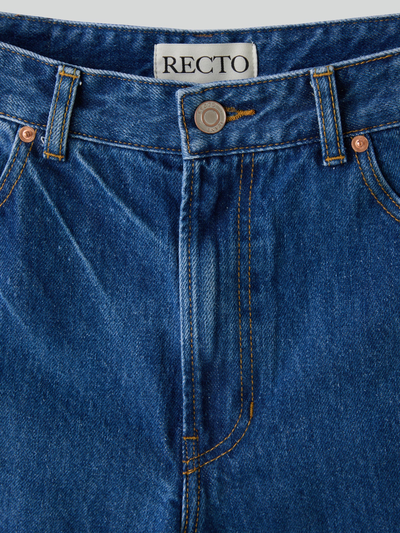 Recto - Straight Fit Denim Pants (Blue) product image 12 | TRAB K-Fashion Australia