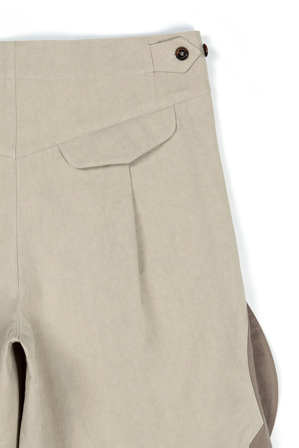 Ioedle - Rocket Slit Shorts (Beige) product image 1 | TRAB K-Fashion Australia