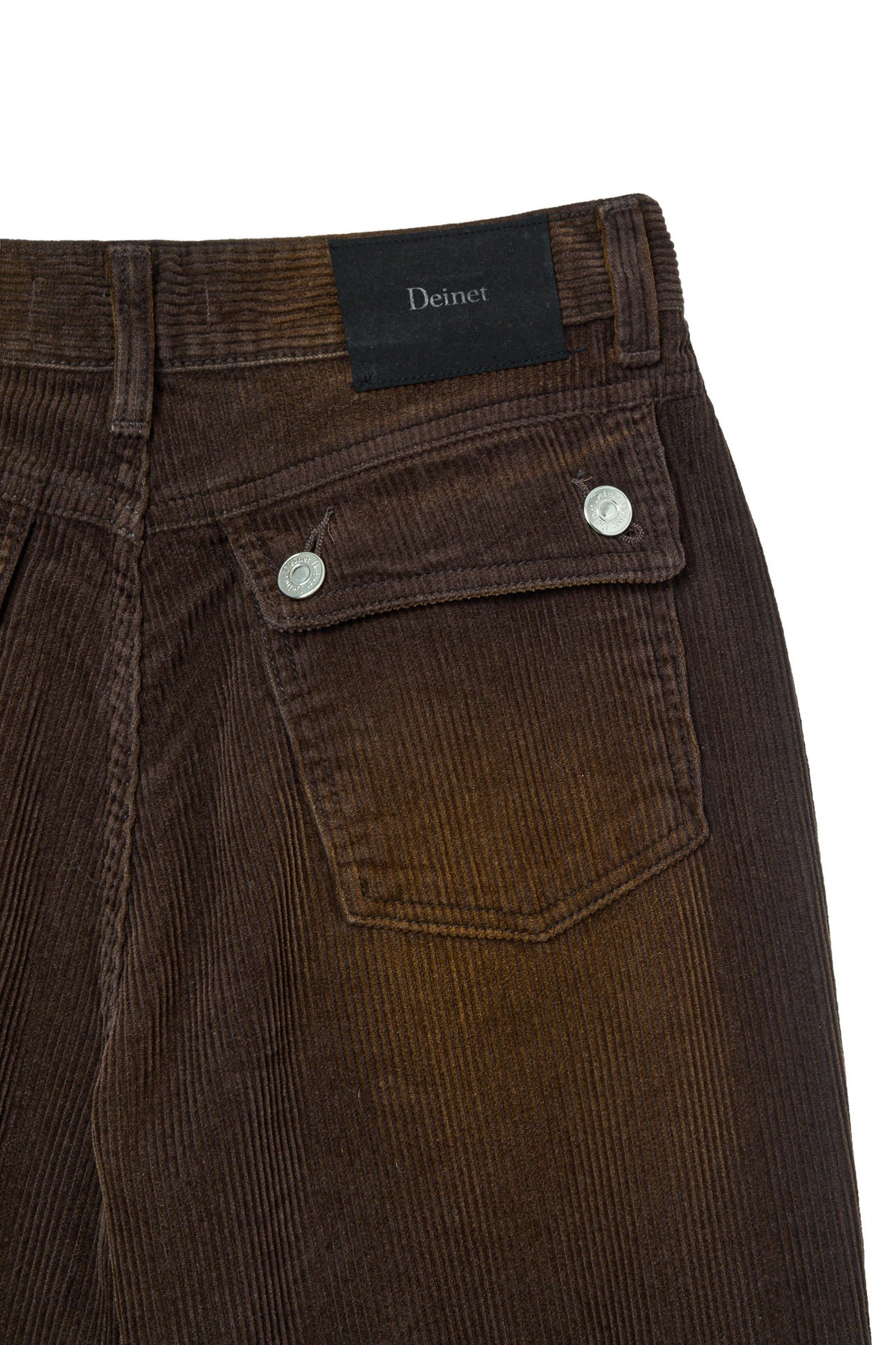 Deinet - Straight Brush Corduroy Pants (Dark Brown) product image 10 | TRAB K-Fashion Australia