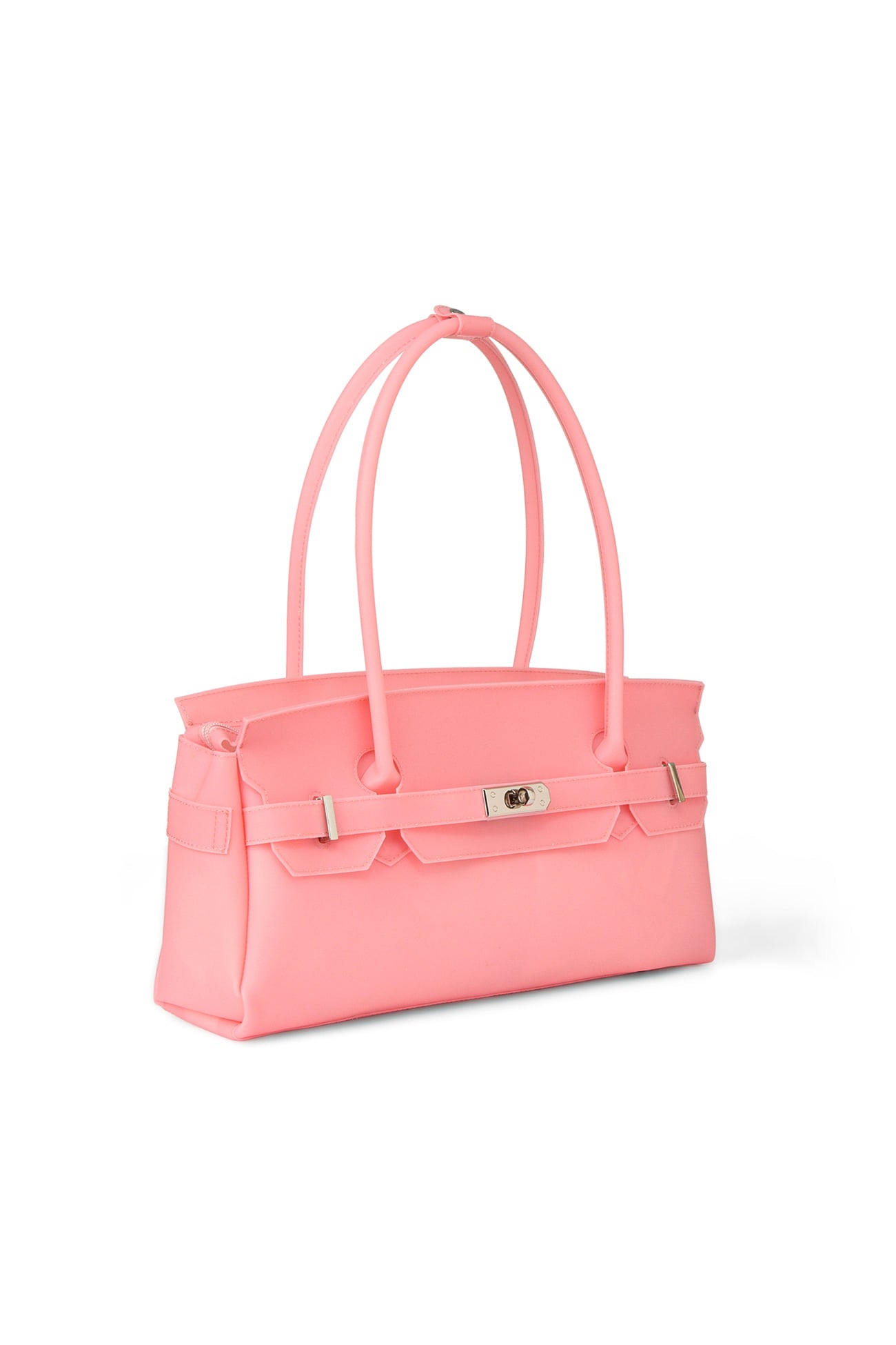 Deinet - [free Card Wallet] Jelly Two-Way Bag (Deep Pink) product image 2 | TRAB K-Fashion Australia