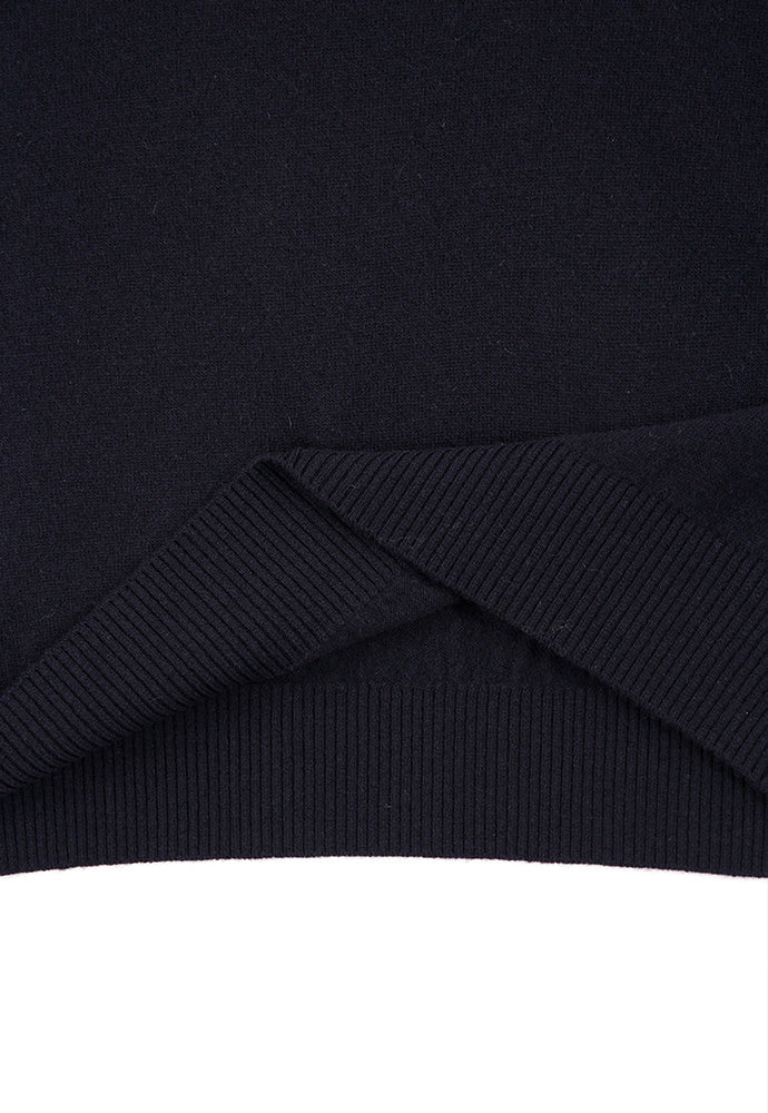 Art if acts - Cashmere V-Neck Knit (Dark Navy) product image 10 | TRAB K-Fashion Australia