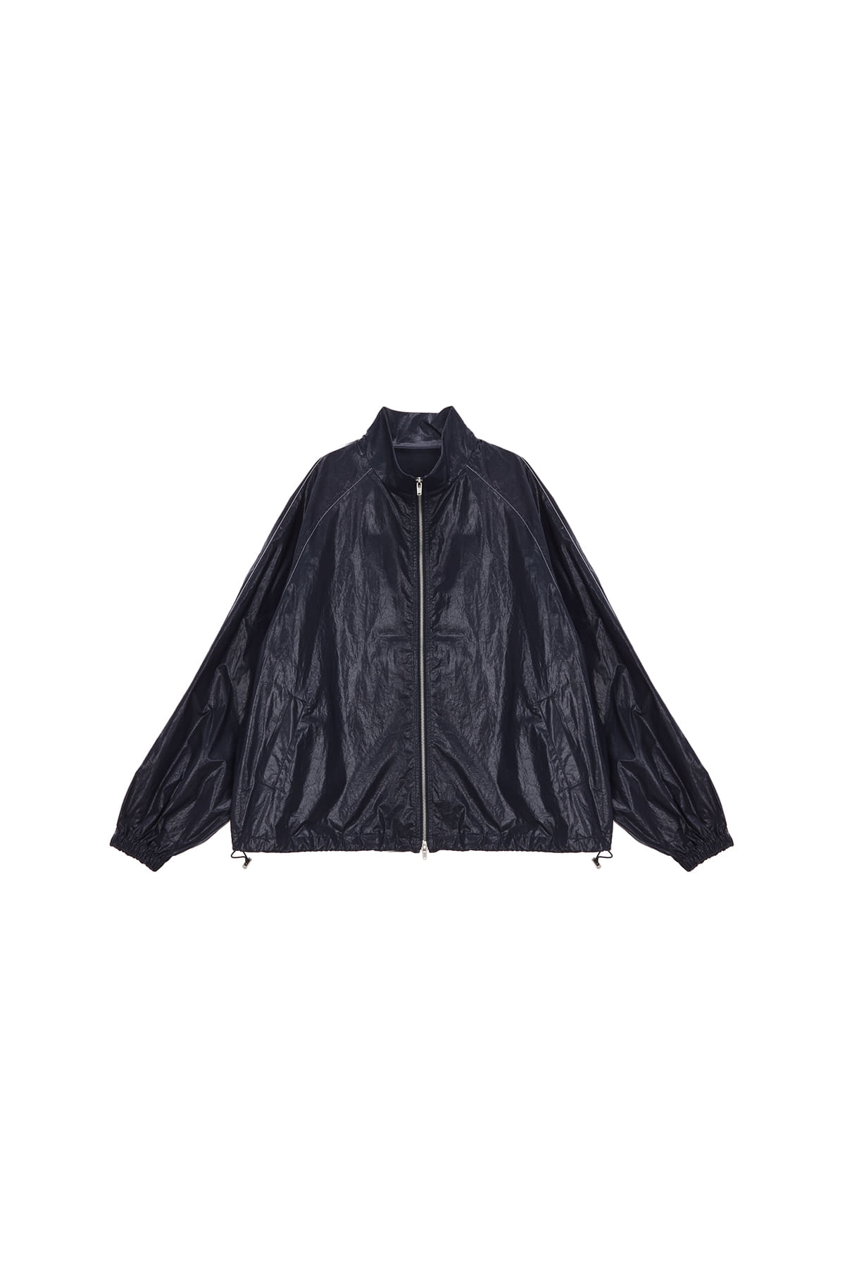 Matin Kim - Matin Kim Logo Coating Jumper (Navy) product image 11 | TRAB K-Fashion Australia