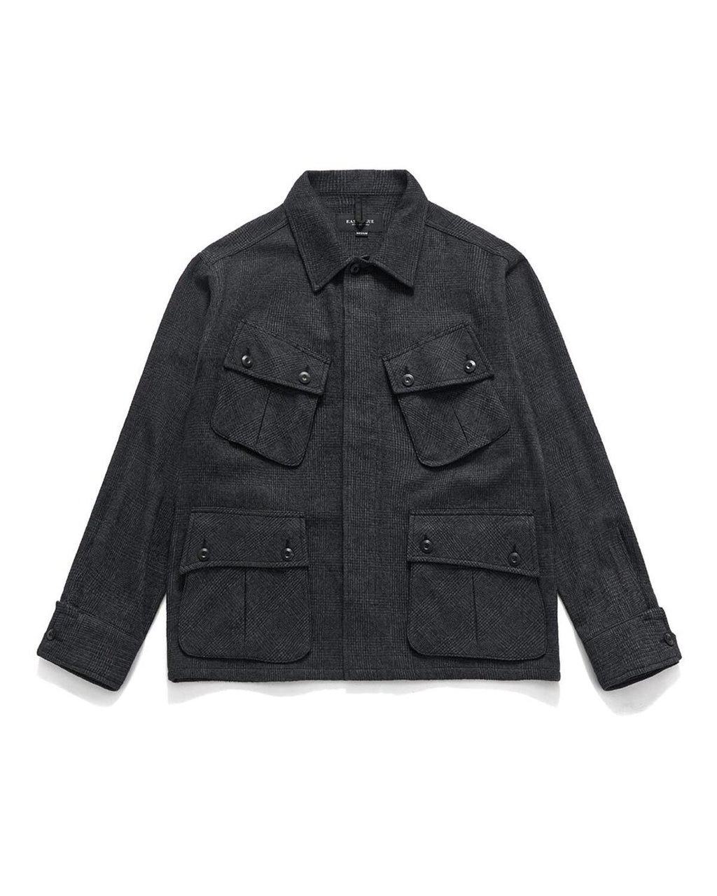 Eastlogue - Jungle Fatigue Jacket (Black & Grey Check) product image 5 | TRAB K-Fashion Australia
