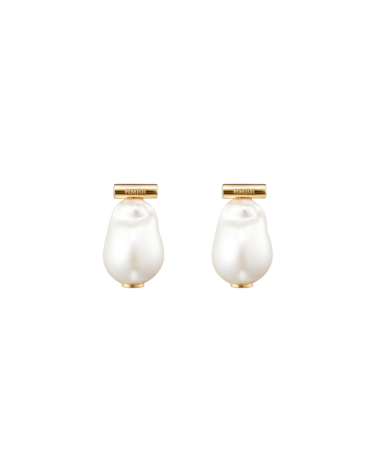 Numbering - Baroque Pearl Statement Earrings #6130 product image 10 | TRAB K-Fashion Australia