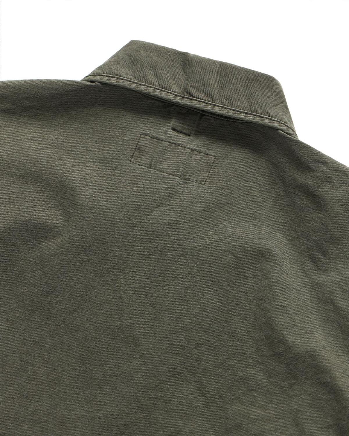 Eastlogue - Wanderer Chore Jacket (Olive Dyeing Linen) product image 12 | TRAB K-Fashion Australia