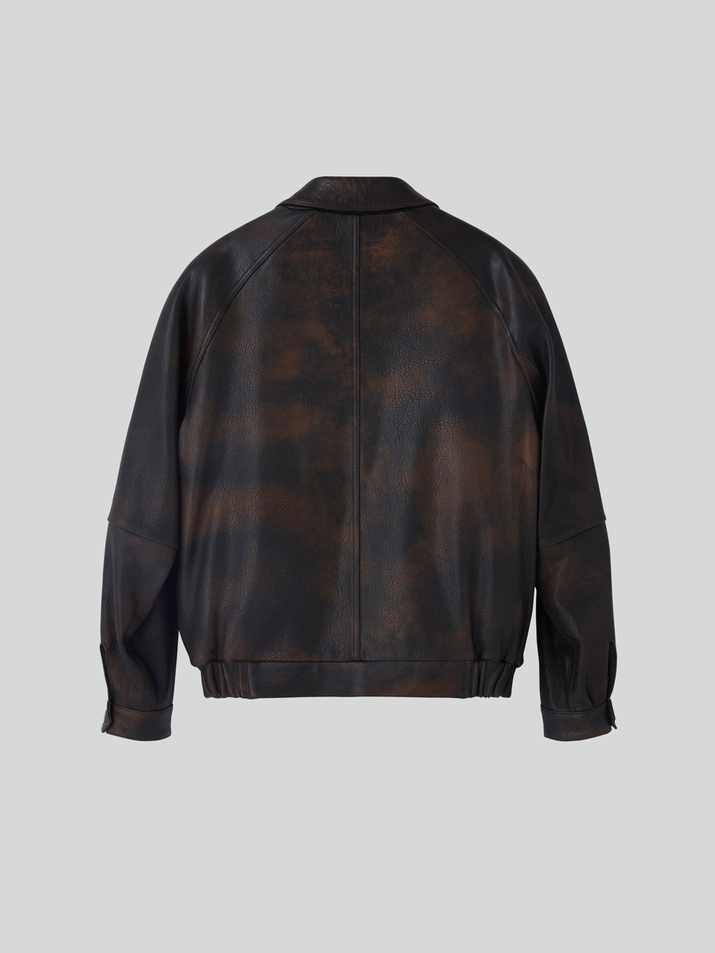 Recto - Oversized Shearing Leather Jumper (Vintage Brown) product image 13 | TRAB K-Fashion Australia