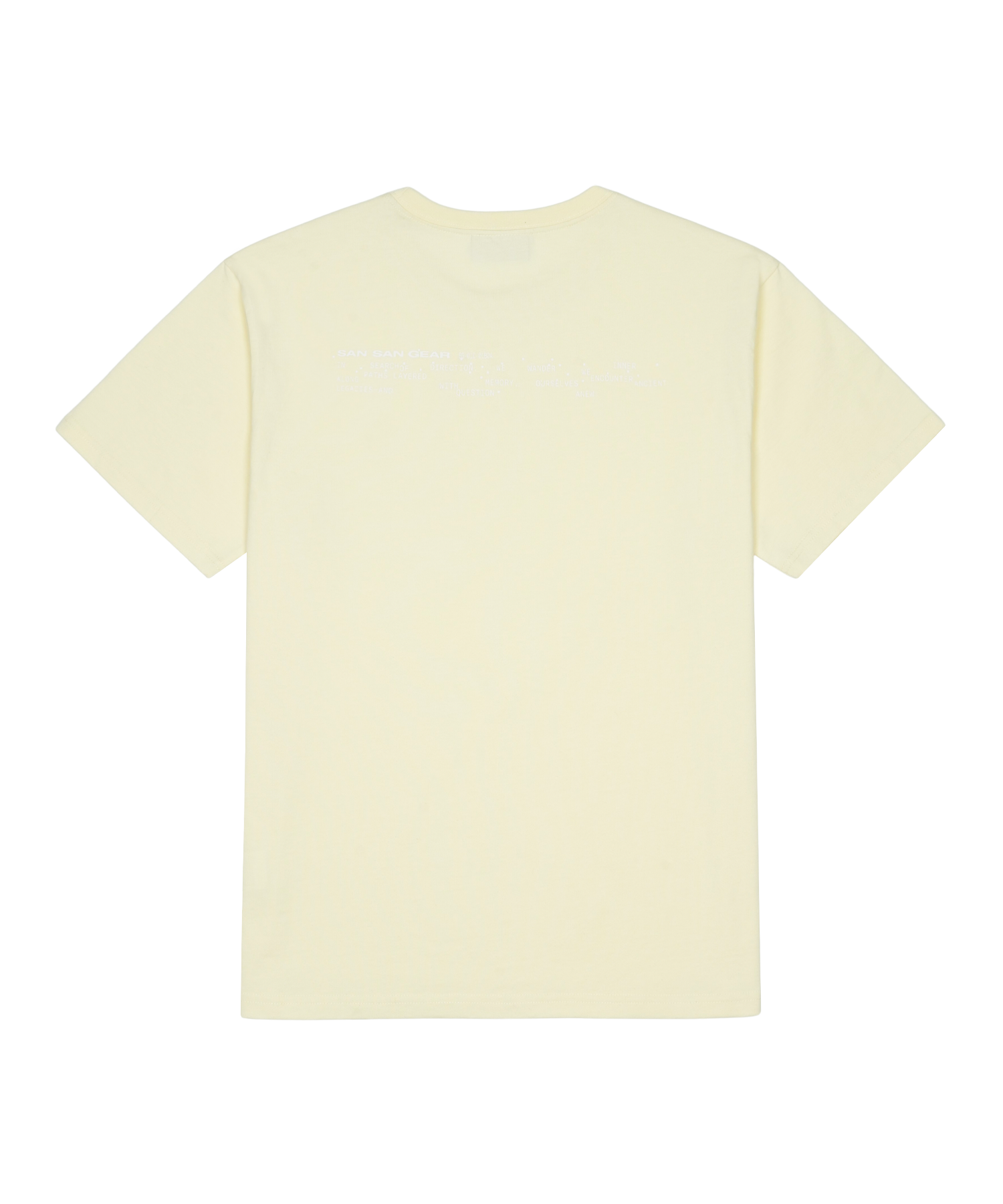 San San Gear - Logo T-Shirt (Yellow) product image 2 | TRAB K-Fashion Australia