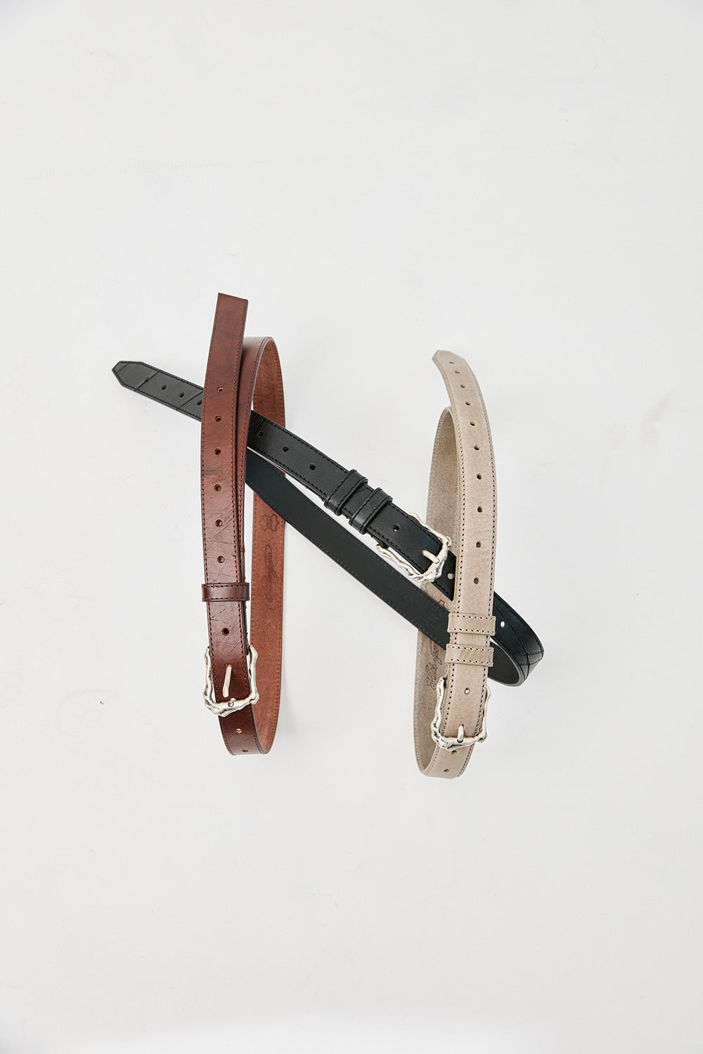 Hatchingroom - Rock Buckle Belt Slash (Black) product image 11 | TRAB K-Fashion Australia