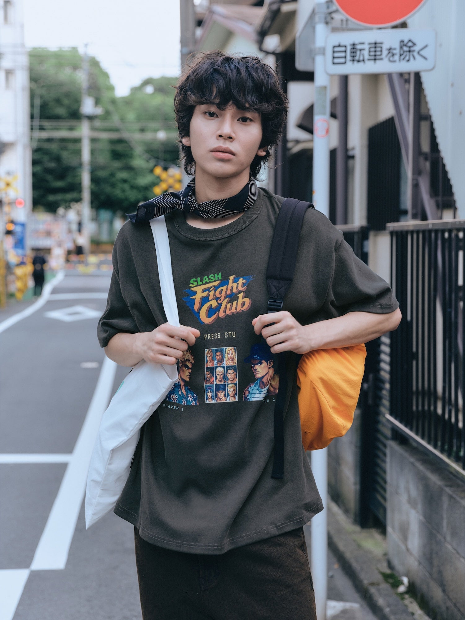 Stu - Fight Club T-Shirt (Charcoal) product image 16 | TRAB K-Fashion Australia