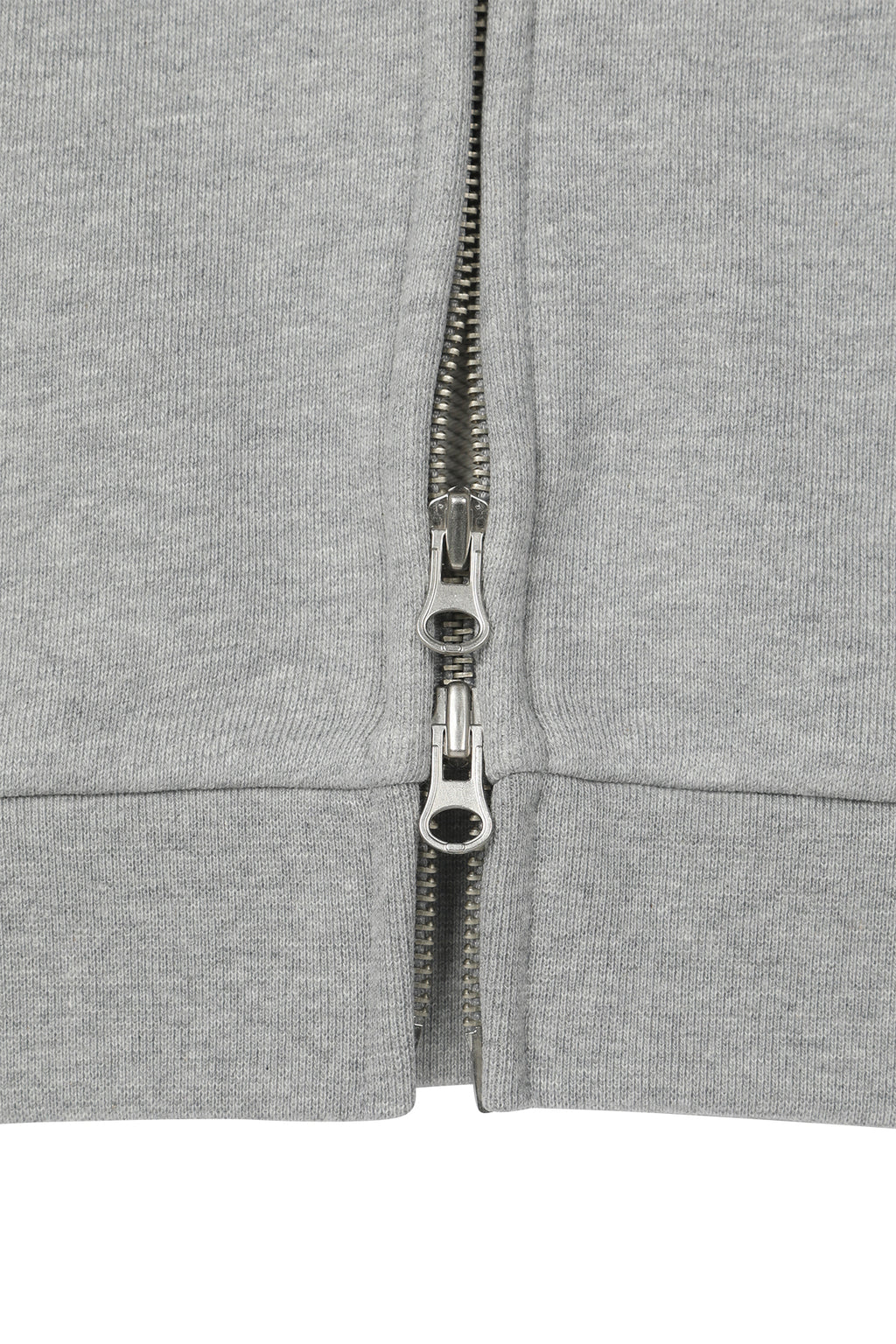 Deinet - German Lettering Hoodie Zip-Up (Melange Grey) product image 18 | TRAB K-Fashion Australia