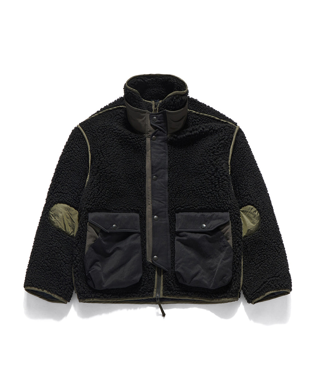 Eastlogue - Alpine Layered Fleece Jumper (Black) product image 6 | TRAB K-Fashion Australia