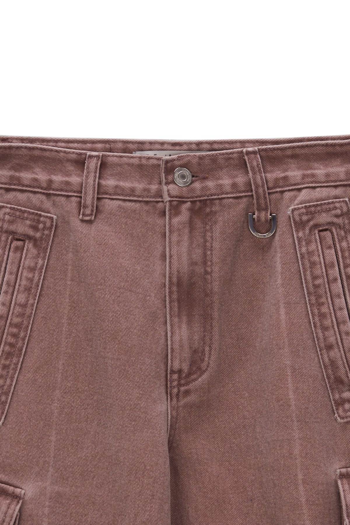 Matin Kim - Color Dying Cargo Pants (Indian Pink) product image 3 | TRAB K-Fashion Australia